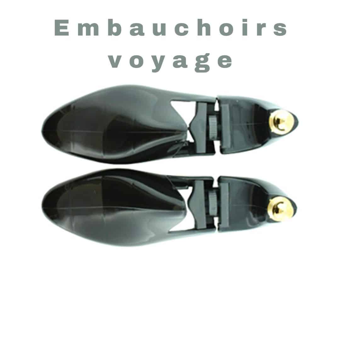 Embauchoirs légers en plastique pour chaussures de voyage