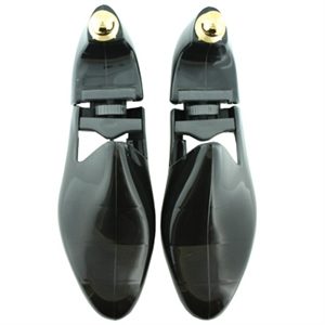 Embauchoir pliable en plastique noir pour chaussures en déplacement