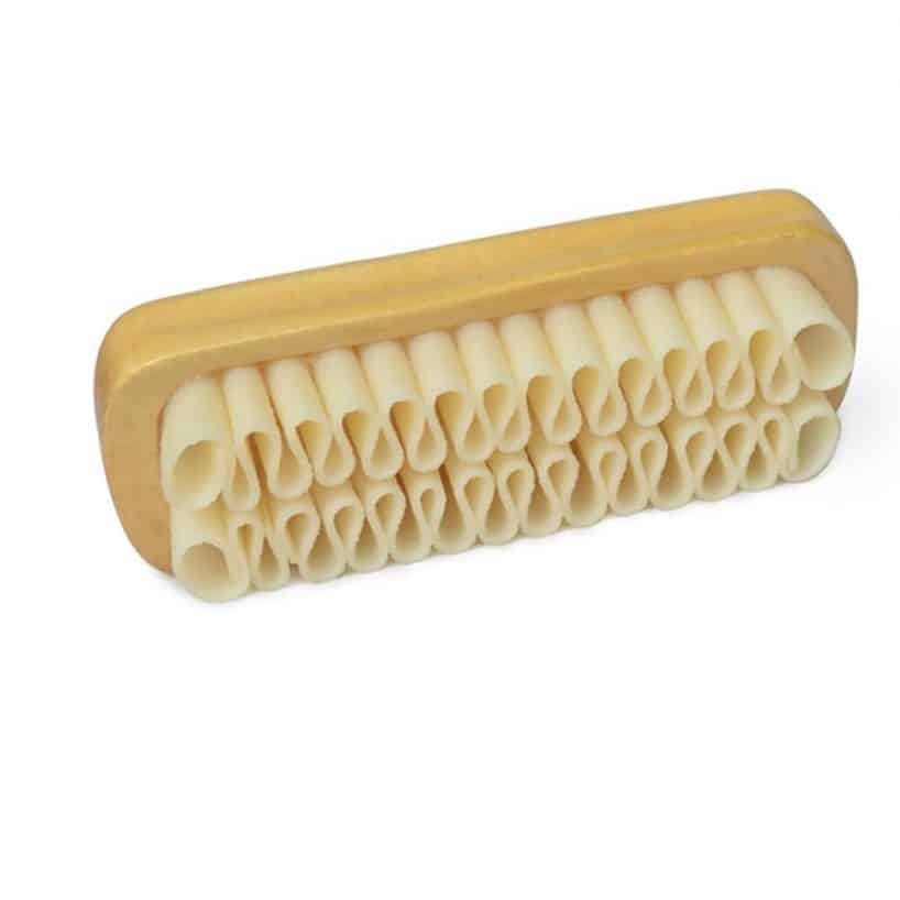 Brosse en crêpe entretien chaussures en daim et nubuck